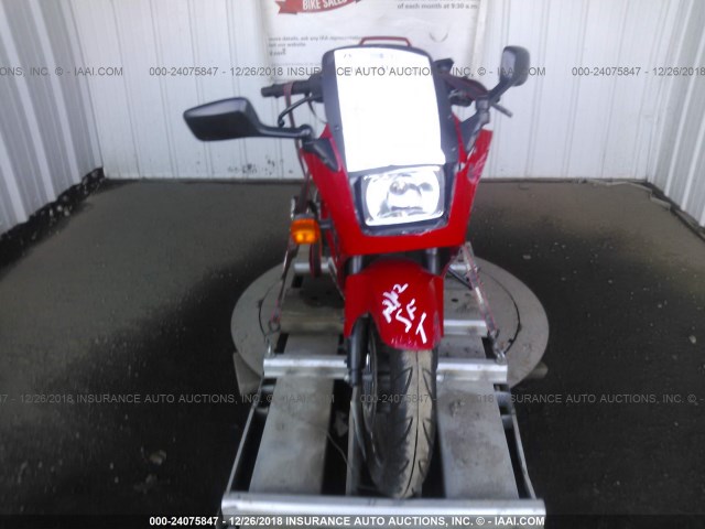 JKAEXMF15VA052065 - 1997 KAWASAKI EX250 F RED photo 5