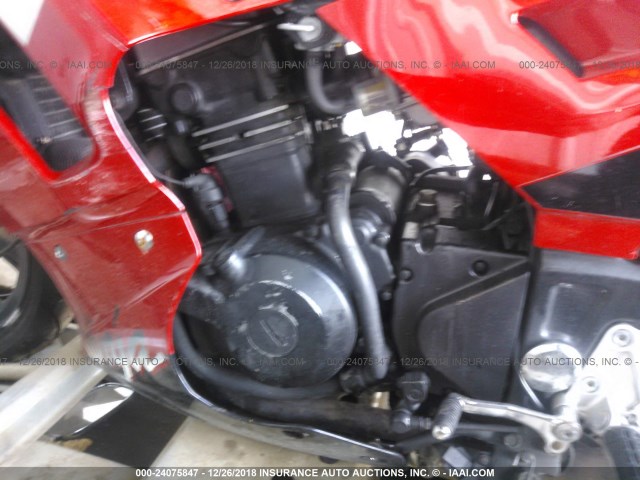 JKAEXMF15VA052065 - 1997 KAWASAKI EX250 F RED photo 9