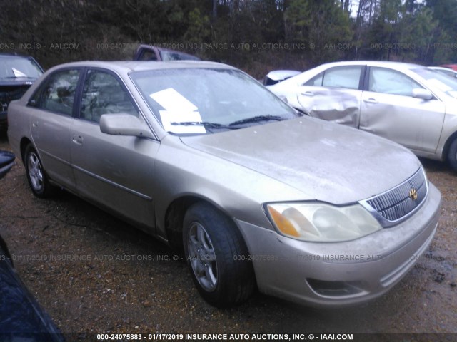 4T1BF28B8YU090605 - 2000 TOYOTA AVALON XL/XLS BEIGE photo 1