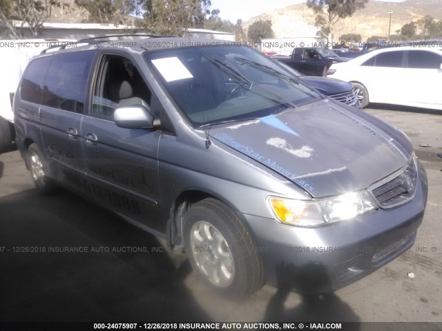 2HKRL18072H554778 - 2002 HONDA ODYSSEY EXL GRAY photo 1