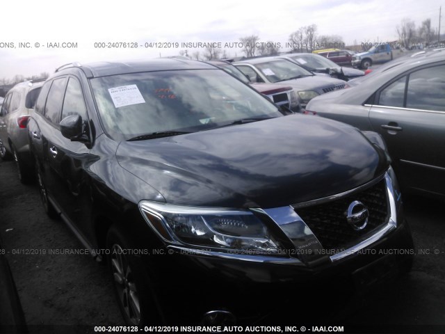 5N1AR2MN2FC653234 - 2015 NISSAN PATHFINDER S/SV/SL/PLATINUM BLACK photo 1