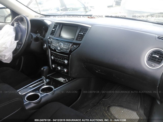 5N1AR2MN2FC653234 - 2015 NISSAN PATHFINDER S/SV/SL/PLATINUM BLACK photo 5