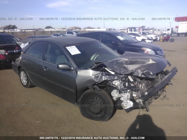 4T1BE32K85U573458 - 2005 TOYOTA CAMRY LE/XLE/SE GRAY photo 1