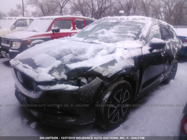 JM3KFBCM0J0307453 - 2018 MAZDA CX-5 TOURING GRAY photo 2