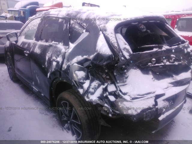 JM3KFBCM0J0307453 - 2018 MAZDA CX-5 TOURING GRAY photo 3