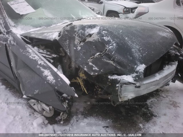 4S3BL616696225376 - 2009 SUBARU LEGACY 2.5I GRAY photo 6