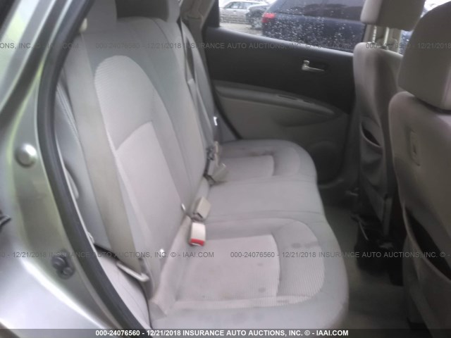 JN8AS5MT5CW607162 - 2012 NISSAN ROGUE S/SV GRAY photo 8