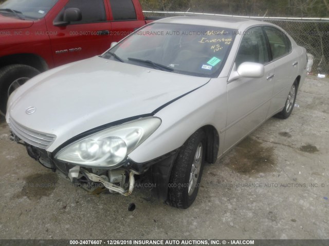 JTHBF30G620036332 - 2002 LEXUS ES 300 BEIGE photo 2