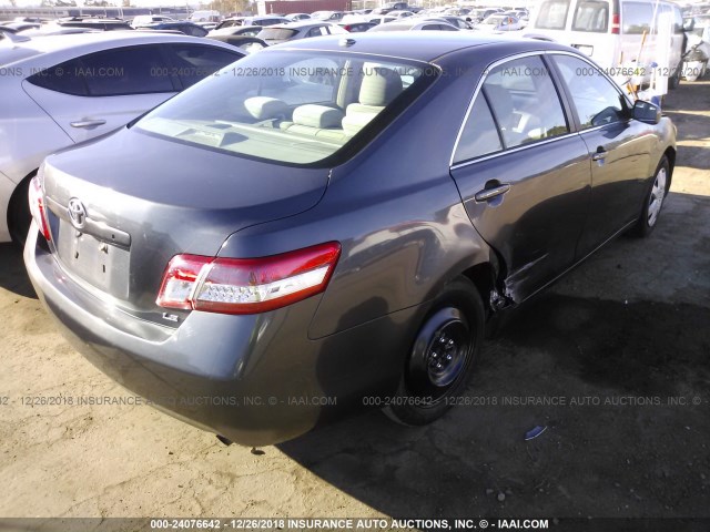 4T1BF3EK5AU088777 - 2010 TOYOTA CAMRY SE/LE/XLE 灰色 照片 4