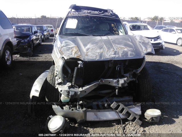 1J8GL38K23W683892 - 2003 JEEP LIBERTY RENEGADE 棕色 照片 6