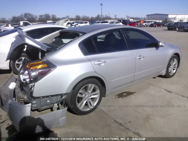 1N4BL2AP5CC214868 - 2012 NISSAN ALTIMA SR SILVER photo 4