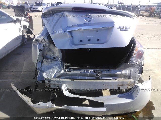 1N4BL2AP5CC214868 - 2012 NISSAN ALTIMA SR SILVER photo 6