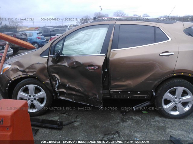 KL4CJASB3GB595935 - 2016 BUICK ENCORE GOLD photo 6