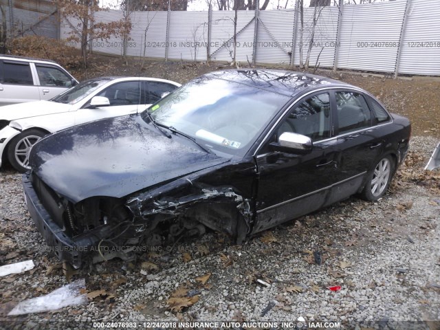 1FAHP28195G163743 - 2005 FORD FIVE HUNDRED LIMITED BLACK photo 2