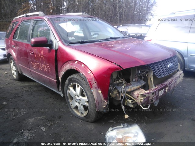 1FMZK06147GA08987 - 2007 FORD FREESTYLE LIMITED RED photo 1