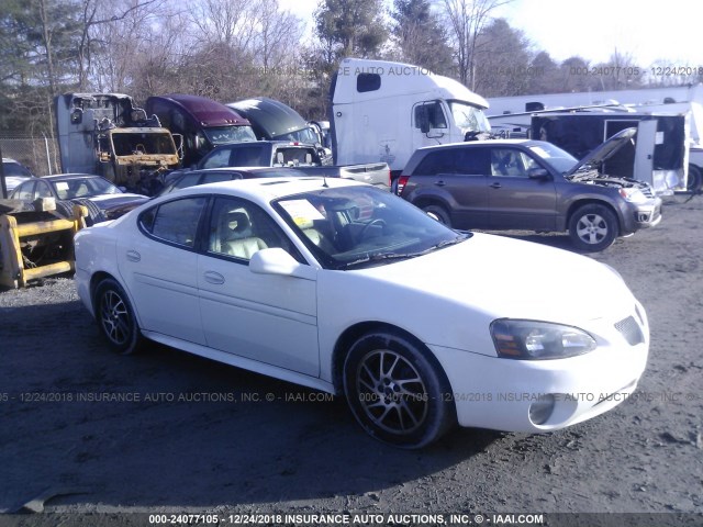 2G2WR524241113945 - 2004 PONTIAC GRAND PRIX GTP WHITE photo 1