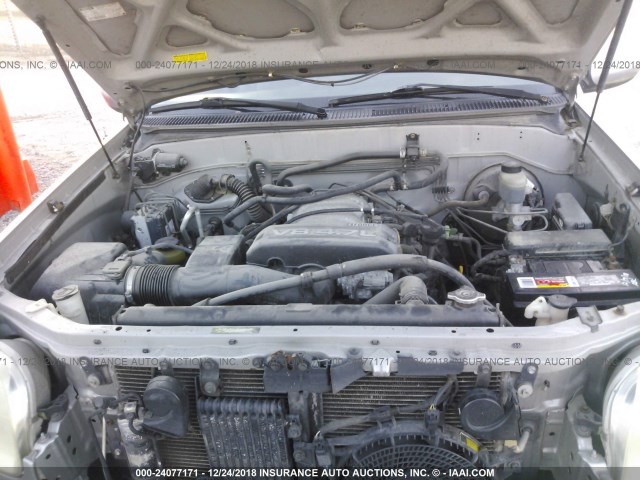 5TDZT38AX1S005539 - 2001 TOYOTA SEQUOIA LIMITED SILVER photo 10