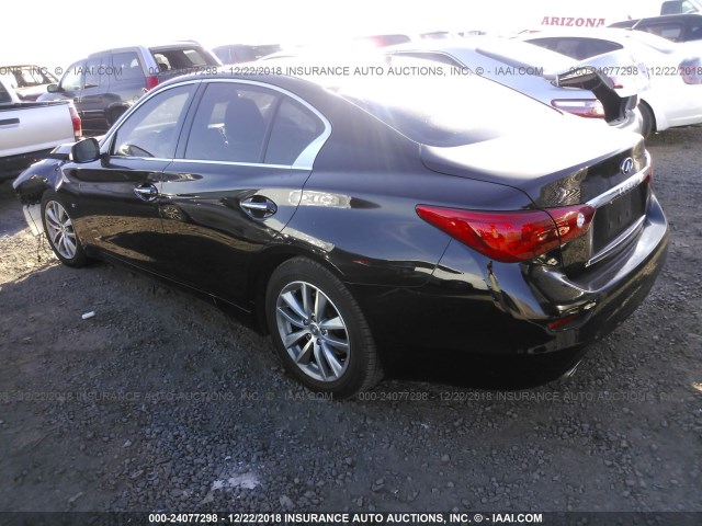 JN1BV7AP8FM344338 - 2015 INFINITI Q50 PREMIUM/SPORT BLACK photo 3