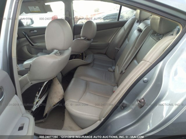 1N4AA51E49C800455 - 2009 NISSAN MAXIMA S/SV GRAY photo 8