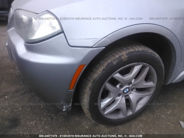 WBXPC93477WF09749 - 2007 BMW X3 3.0SI SILVER photo 6