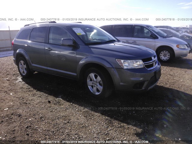 3C4PDCBG6CT199786 - 2012 DODGE JOURNEY SXT GRAY photo 1