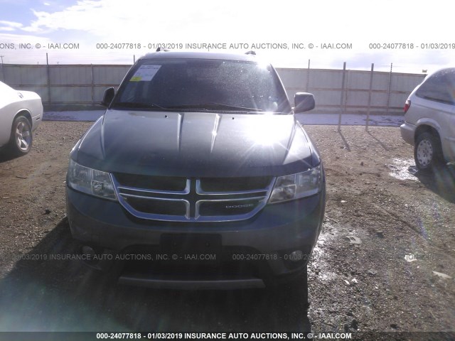 3C4PDCBG6CT199786 - 2012 DODGE JOURNEY SXT GRAY photo 6