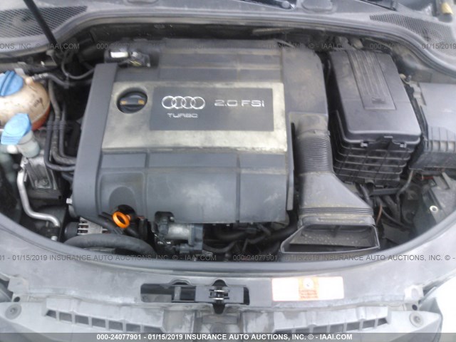 WAUNF78P06A194835 - 2006 AUDI A3 2.0 PREMIUM BLACK photo 10