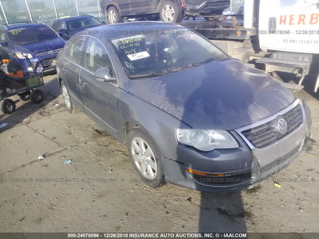 WVWAK73C76P107124 - 2006 VOLKSWAGEN PASSAT 2.0T/2.0T VALUE GRAY photo 1