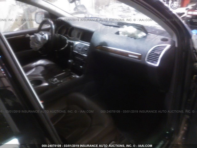 WA1DGAFEXBD001829 - 2011 AUDI Q7 PRESTIGE BLACK photo 5