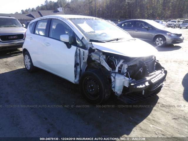 3N1CE2CP8FL397362 - 2015 NISSAN VERSA NOTE S/S PLUS/SV/SL/SR WHITE photo 1