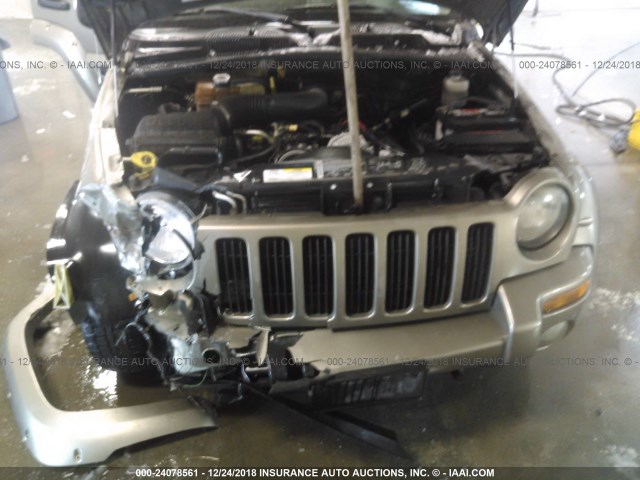 1J8GL38KX4W116234 - 2004 JEEP LIBERTY RENEGADE BEIGE photo 10