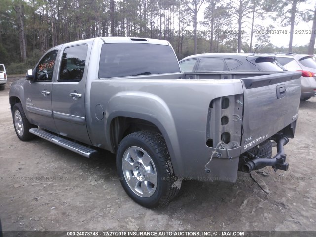 3GTEC23079G260263 - 2009 GMC SIERRA C1500 SLE BEIGE photo 3