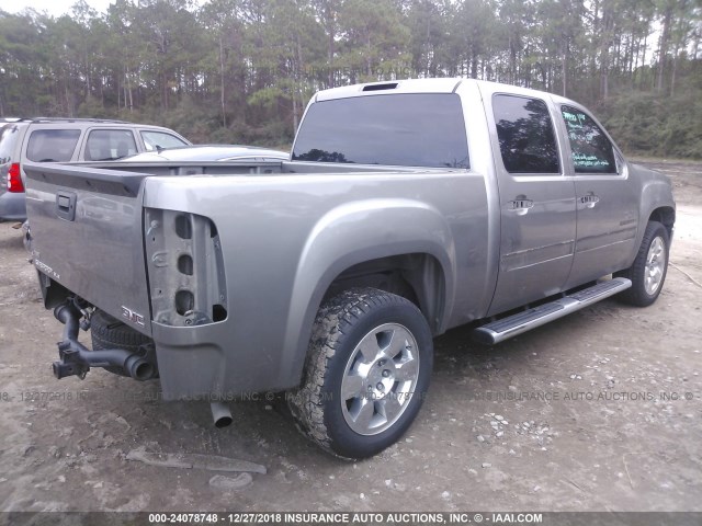 3GTEC23079G260263 - 2009 GMC SIERRA C1500 SLE BEIGE photo 4