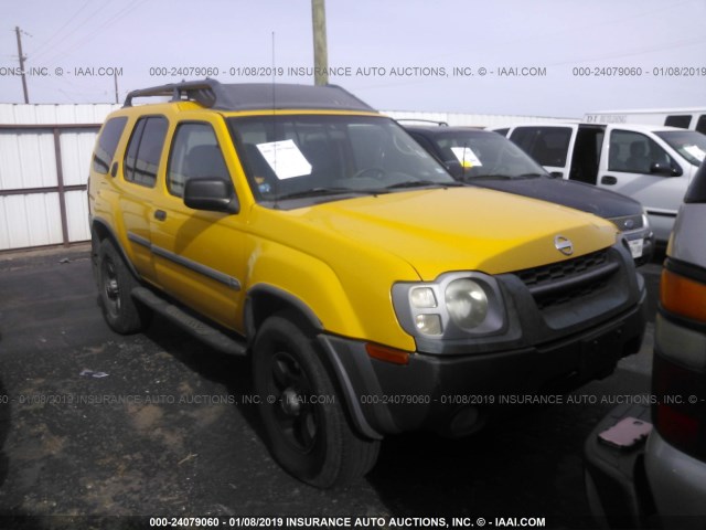 5N1ED28T72C546800 - 2002 NISSAN XTERRA XE/SE YELLOW photo 1