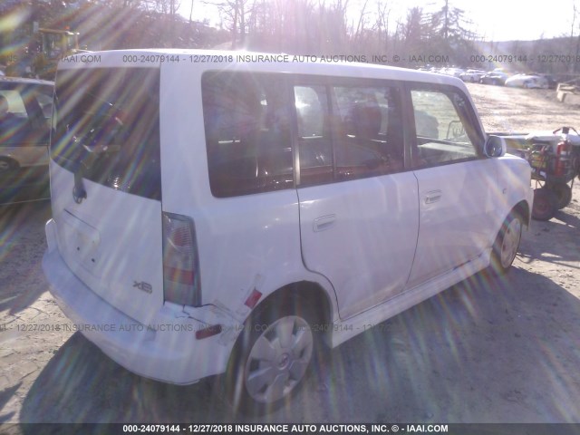 JTLKT324464057986 - 2006 TOYOTA SCION XB Ақ фото 4