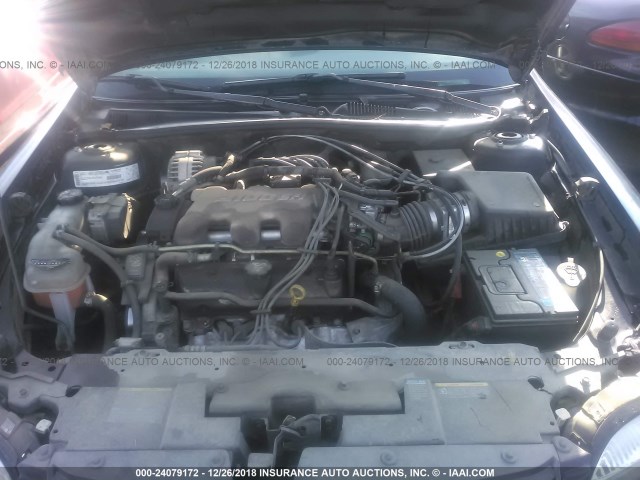 1G1NE52J43M537809 - 2003 CHEVROLET MALIBU LS 黑色 照片 10