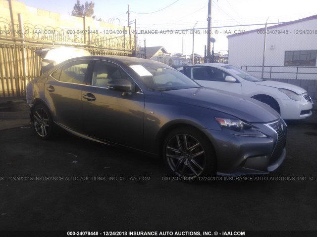 JTHBF1D29F5056425 - 2015 LEXUS IS 250 GRAY photo 1