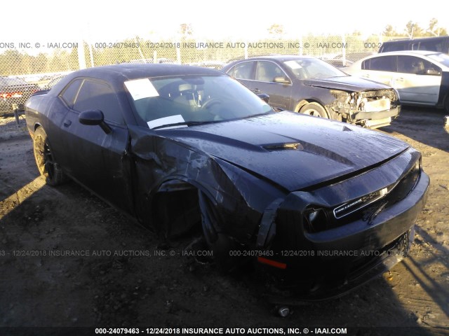 2C3CDZAG6JH161682 - 2018 DODGE CHALLENGER SXT BLACK photo 1