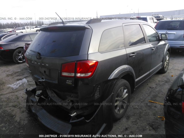 3C4PDCBG7FT529164 - 2015 DODGE JOURNEY SXT GRAY photo 4