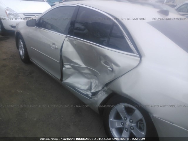 1G11B5SL5EF160455 - 2014 CHEVROLET MALIBU LS GOLD photo 6