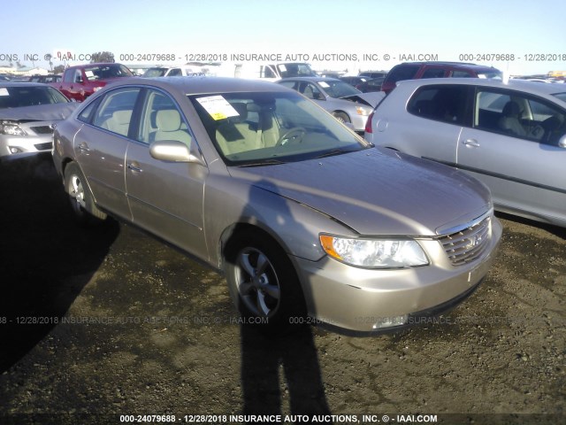 KMHFC46D47A238646 - 2007 HYUNDAI AZERA GLS GOLD photo 1