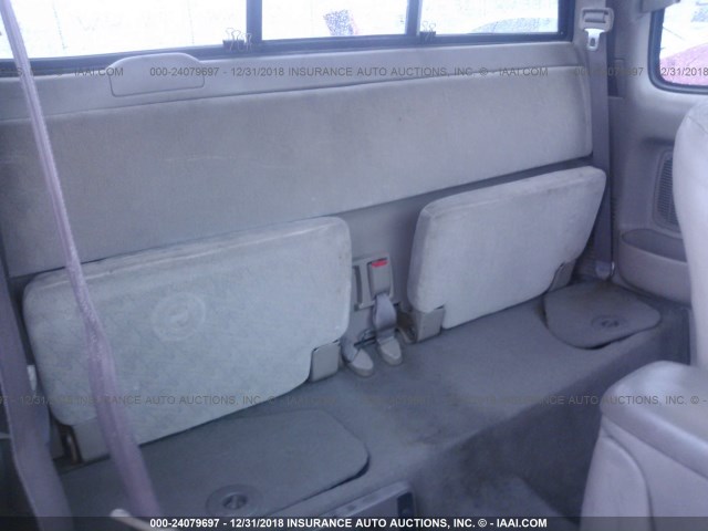 5TEWN72N31Z774225 - 2001 TOYOTA TACOMA XTRACAB BEIGE photo 8