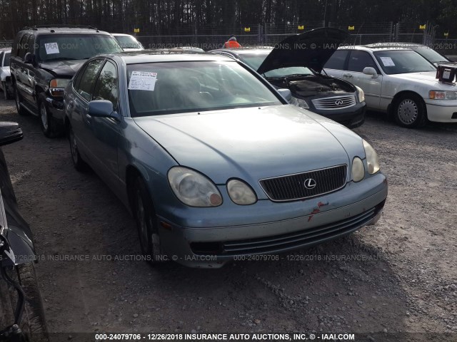 JT8BD68S3Y0087439 - 2000 LEXUS GS 300 BLUE photo 1