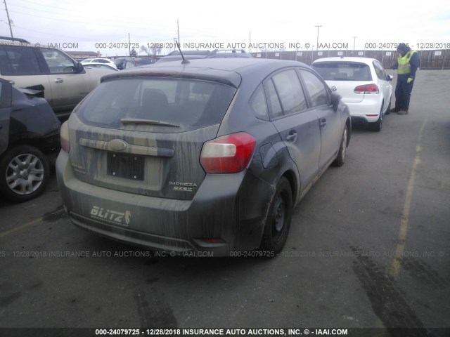 JF1GPAA6XG8253640 - 2016 SUBARU IMPREZA BLACK photo 4