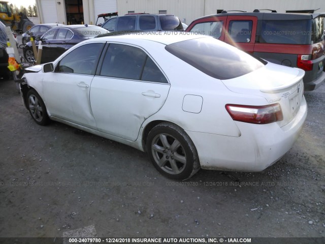 4T1BK46KX7U534625 - 2007 TOYOTA CAMRY NEW GENERAT LE/XLE/SE WHITE photo 3