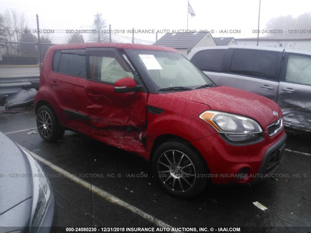 KNDJT2A64C7367120 - 2012 KIA SOUL +/!/SPORT RED photo 1