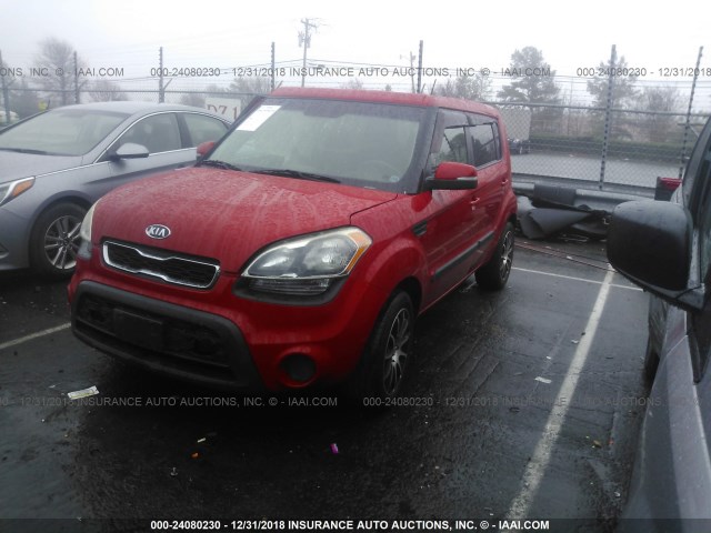 KNDJT2A64C7367120 - 2012 KIA SOUL +/!/SPORT RED photo 2