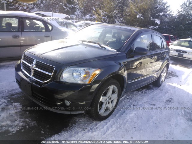 1B3HB78B59D170566 - 2009 DODGE CALIBER R/T BLACK photo 2