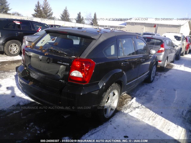 1B3HB78B59D170566 - 2009 DODGE CALIBER R/T BLACK photo 4