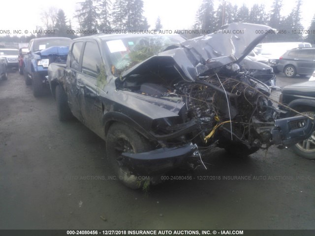 1C6RR7YT5JS234894 - 2018 RAM 1500 REBEL ნაცრისფერი ფოტო 1